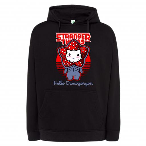 SUDADERA CAPUCHA  STRANGER THINGS HELLO DEMO # 1659 [0]