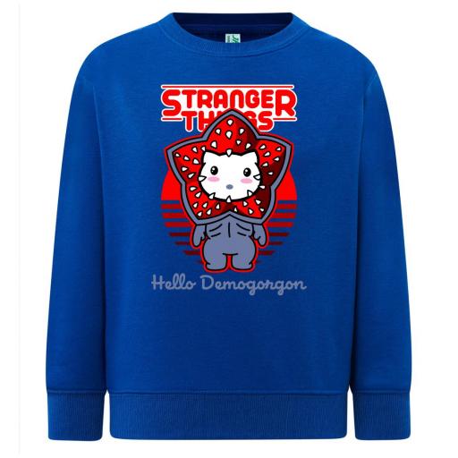 Sudadera Cuello Redondo Stranger Things HELLO DEMO # 1659 [3]