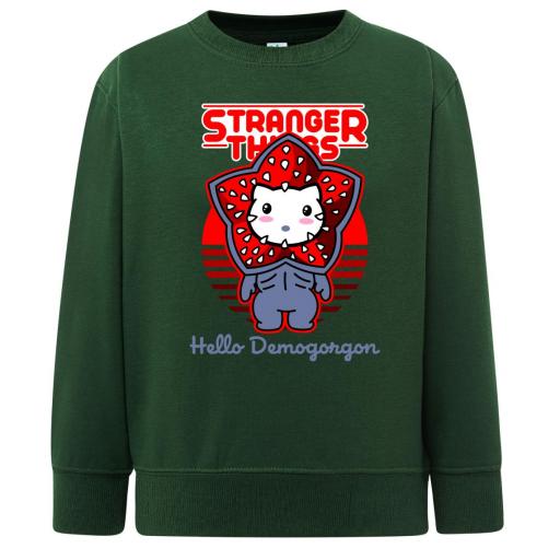 Sudadera Cuello Redondo Stranger Things HELLO DEMO # 1659 [4]