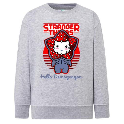 Sudadera Cuello Redondo Stranger Things HELLO DEMO # 1659 [2]