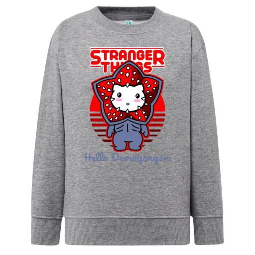 Sudadera Cuello Redondo Stranger Things HELLO DEMO # 1659 [5]