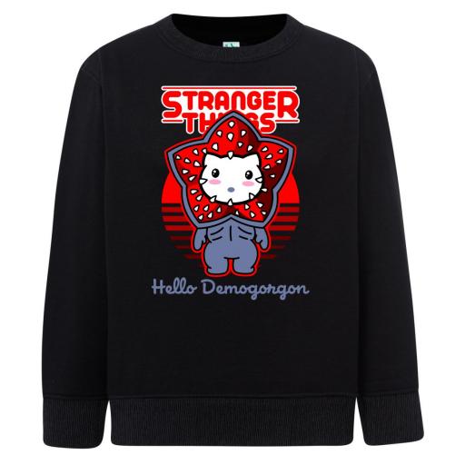 Sudadera Cuello Redondo Stranger Things HELLO DEMO # 1659 [1]
