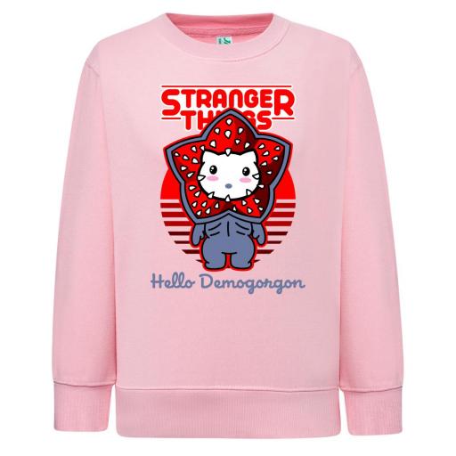 Sudadera Cuello Redondo Stranger Things HELLO DEMO # 1659 [0]
