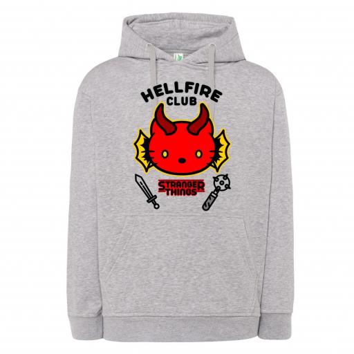 SUDADERA CON CAPUCHA STRANGER THINGS KITTY HELLFIRE # 1660 [3]