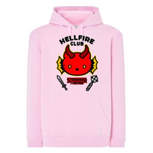 SUDADERA CON CAPUCHA STRANGER THINGS KITTY HELLFIRE # 1660 [5]