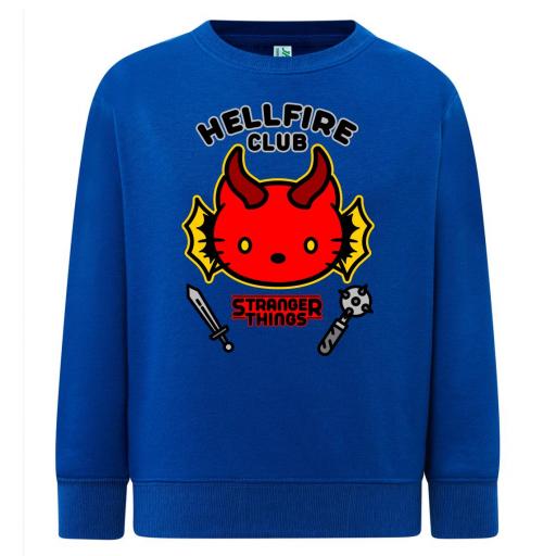 Sudadera Cuello Redondo STRANGER THINGS KITTY HELLFIRE # 1660 [1]
