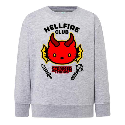 Sudadera Cuello Redondo STRANGER THINGS KITTY HELLFIRE # 1660 [4]