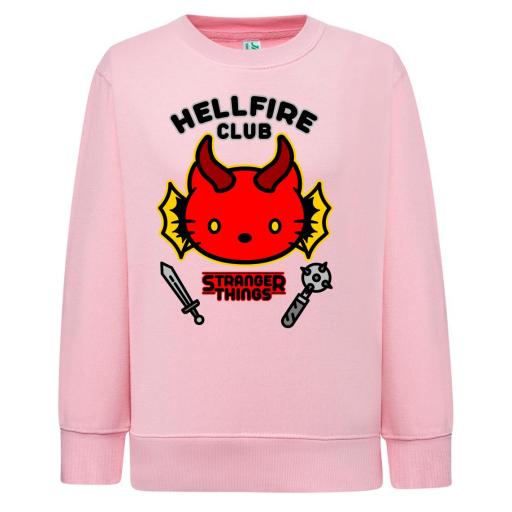 Sudadera Cuello Redondo STRANGER THINGS KITTY HELLFIRE # 1660 [5]