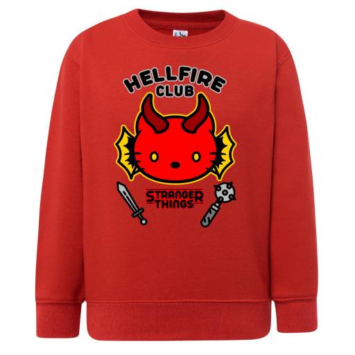 Sudadera Cuello Redondo STRANGER THINGS KITTY HELLFIRE # 1660 [6]