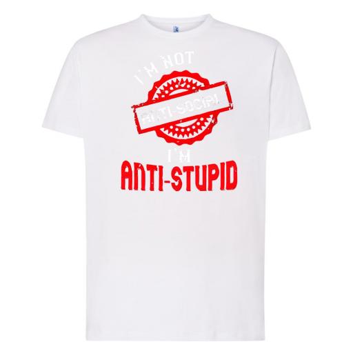 CAMISETA No soy Anti Social # 1669 [3]