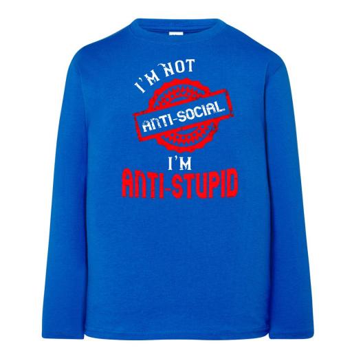 CAMISETA No soy Anti Social # 1669 [7]