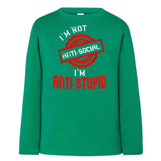 CAMISETA No soy Anti Social # 1669 [5]