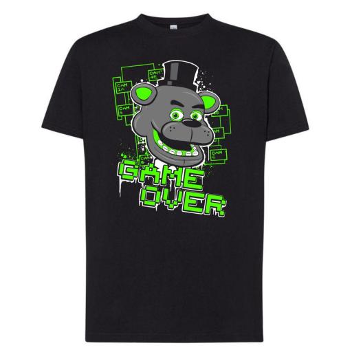 Camiseta GAME OVER FIVE NIGHTS # 1041 [1]