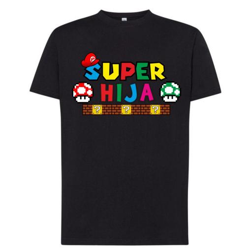 CAMISETA MANGA SUPER HIJA # 1796