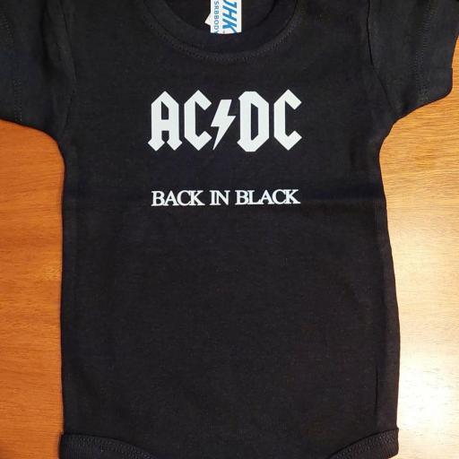 Imagen 20691478 de valoración de BODY DE BEBE AC & DC - BACK IN BLACK # M728