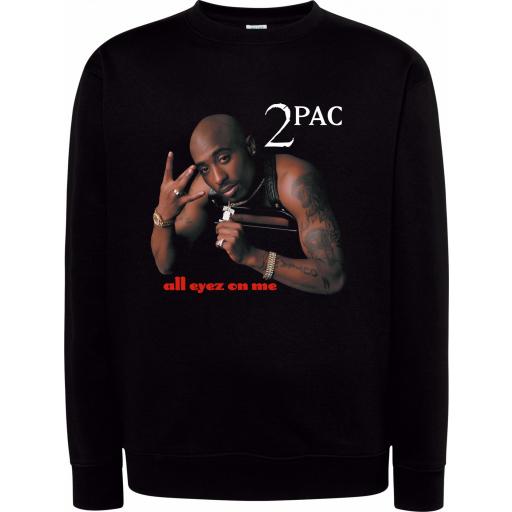 Sudadera Cuello Redondo - 2Pac