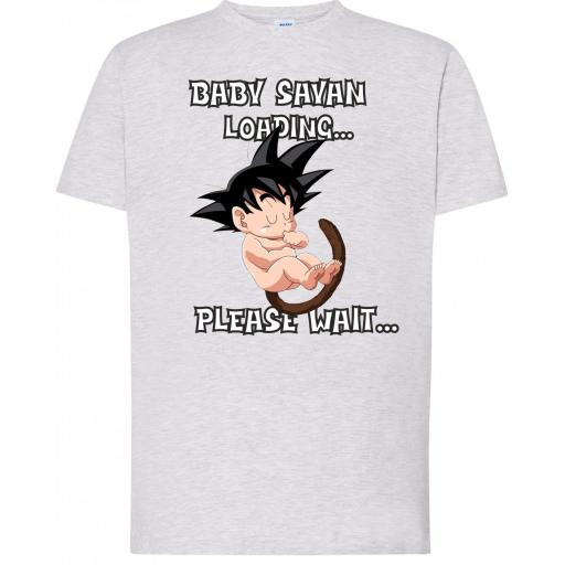 Camiseta Dragon Ball Baby Loading Son Goku