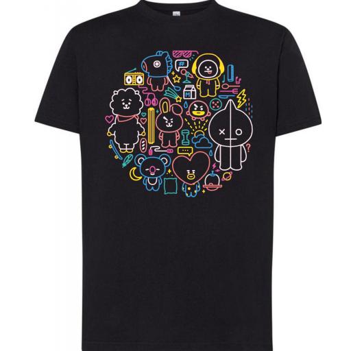 CAMISETA BTS - KPOP BT21