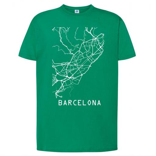 CAMISETA BARCELONA # 1580 - manga corta / larga - 100 % algodón [5]