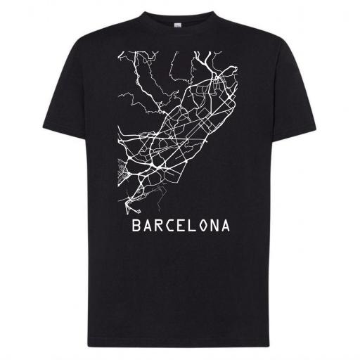 CAMISETA BARCELONA # 1580 - manga corta / larga - 100 % algodón [0]