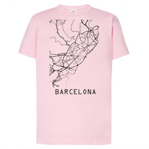 CAMISETA BARCELONA # 1580 - manga corta / larga - 100 % algodón [1]