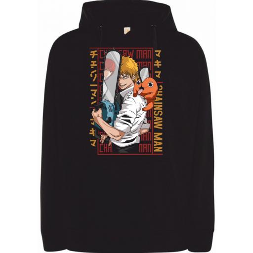 Sudadera Capucha  Chainsaw Man