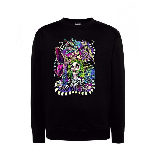 Sudadera Cuello Redondo - BeetleJuice