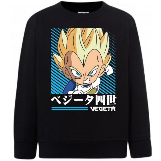 Sudadera Cuello Redondo - Dragon Ball Vegeta