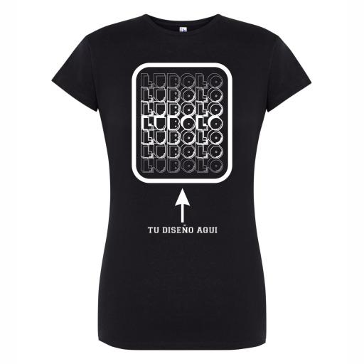 Camiseta Entallada de chica PERSONALIZADA El diseño que Usted quiera.