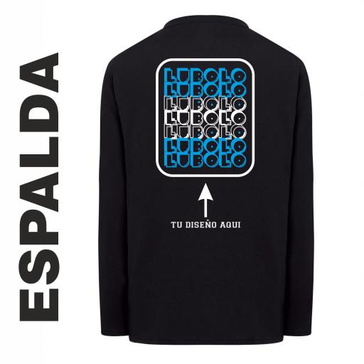 CAMISETA PERSONALIZADA con diseño de LUBOLO en la espalda - Manga Corta y Larga [2]