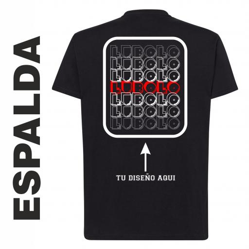 CAMISETA PERSONALIZADA con diseño de LUBOLO en la espalda - Manga Corta y Larga [0]