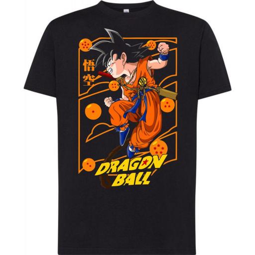Camiseta 100% algodón Dragon Ball 