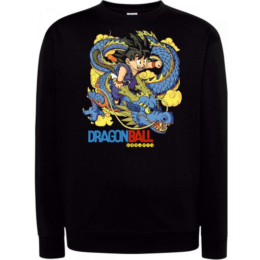 Sudadera Cuello Redondo Goku Dragon Ball 