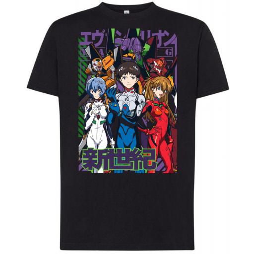 CAMISETA Neon Genesis Evangelion  (1321)