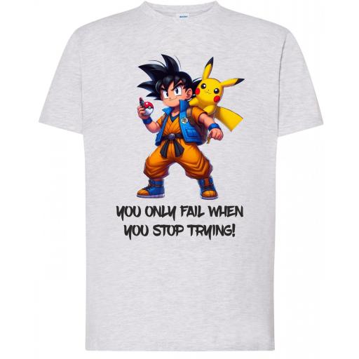 Camiseta Dragon Ball Goku Pikachu