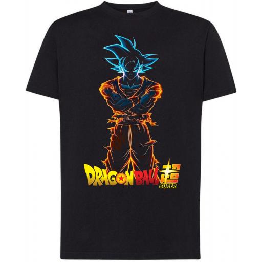 Camiseta 100% algodón Goku Dragon Ball Super