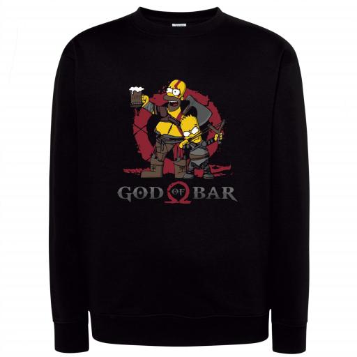 Sudadera Cuello Redondo - GOD OF BAR # 1031 [0]