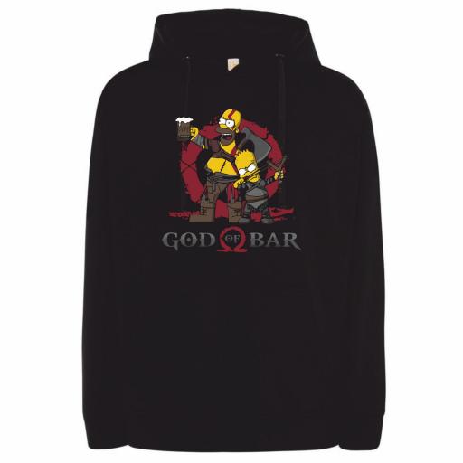 Sudadera Capucha GOD OF BAR # 1031 [0]