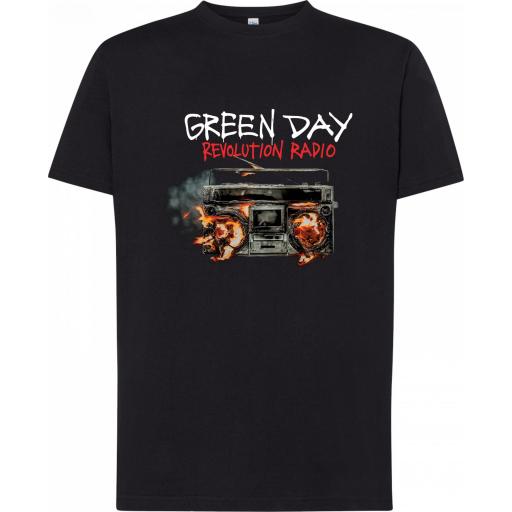 Camiseta Green Day - Manga corta y larga - 100% algodón