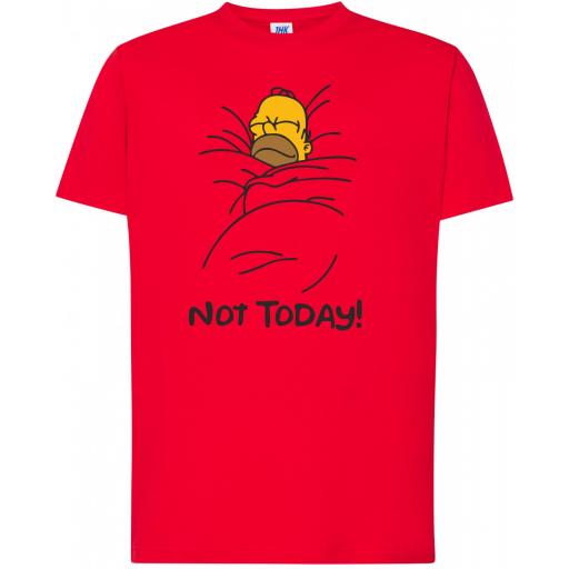 Camiseta Homero Not Today [2]