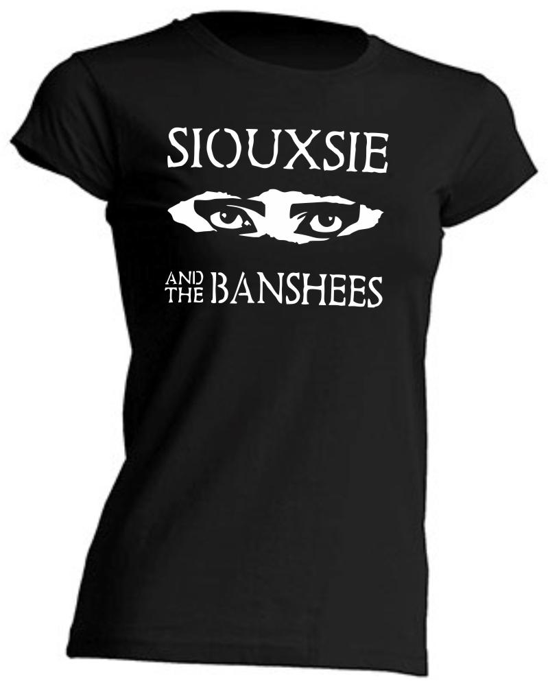 CAMISETA DE CHICA SIOUXSIE AND THE BANSHEES