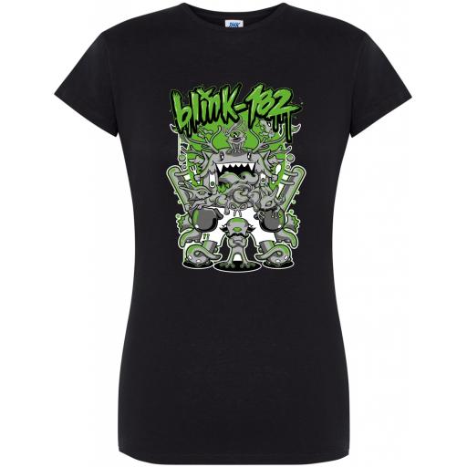 Camiseta de chica entallada Blink 182