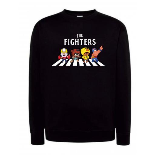 Sudadera Cuello Redondo - Brawl Star The Fighters