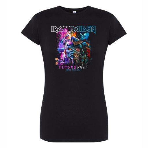 Camiseta Entallada Chica IRON MAIDEN # M772 [0]