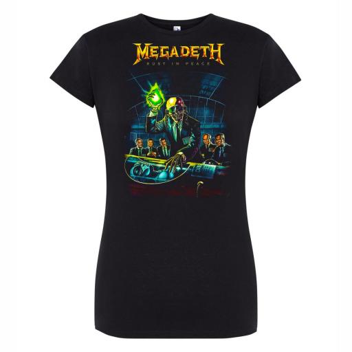 Camiseta Entallada Chica MEGADETH # M788 [0]