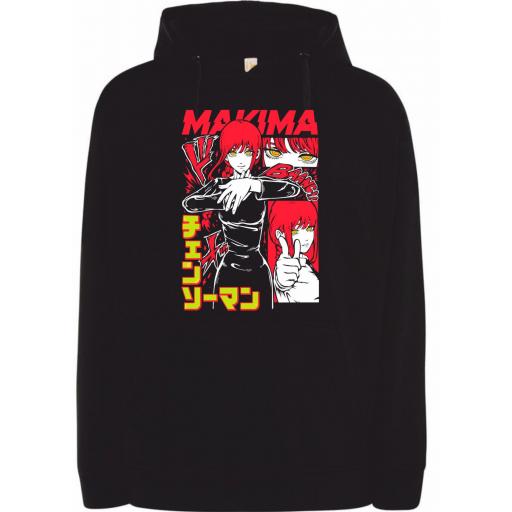 Sudadera Capucha  Chainsaw Man Makima