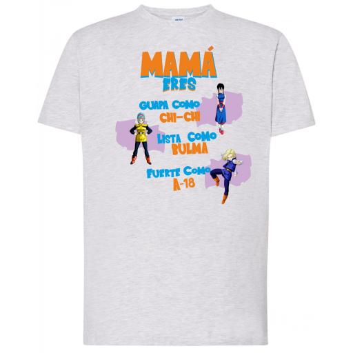 Camiseta Dia de La Madre - Mamá Eres - Dragon Ball [1]