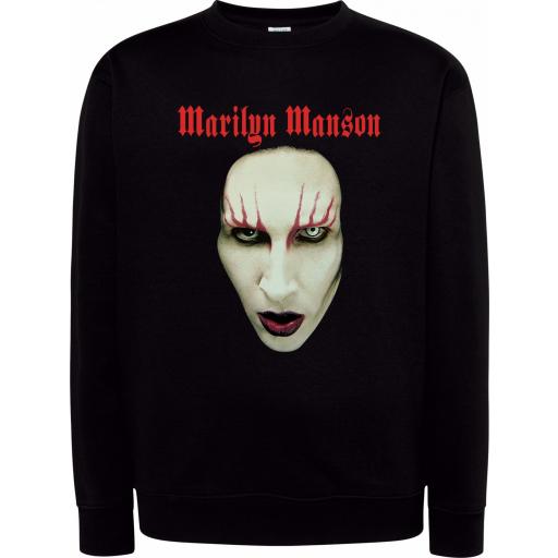 Sudadera Cuello Redondo - Marilyn Manson