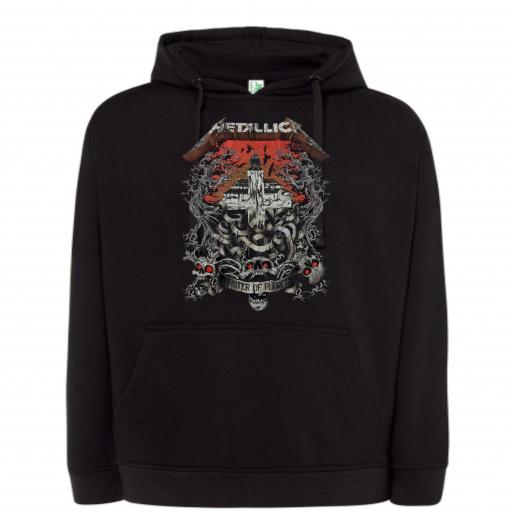 SUDADERA CON CAPUCHA METALLICA # M672 [0]