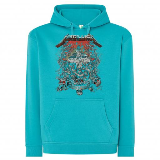 SUDADERA CON CAPUCHA METALLICA # M672 [1]